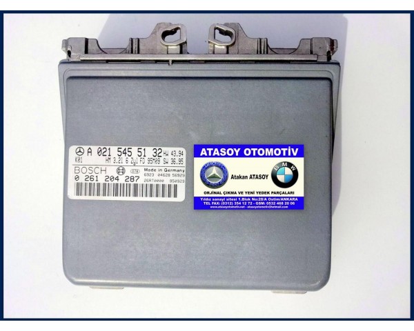 MERCEDES W210 E320 MOTOR BEYNİ 0235451232 0185451232 0215455132 0261204541 0261621087 0261203623 0261204287 A0235451232 A0185451232 A0215455132 M104